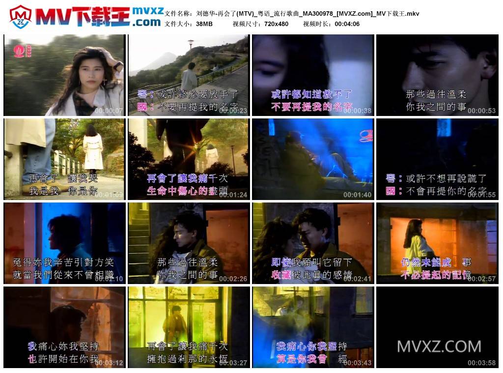 刘德华-再会了(MTV)_粤语_流行歌曲_MA300978